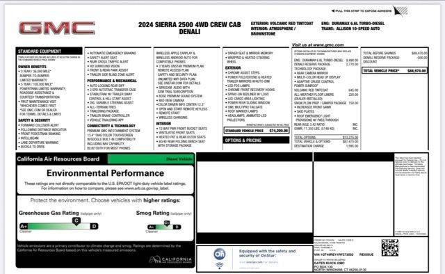 2024 GMC Sierra 2500 HD Denali