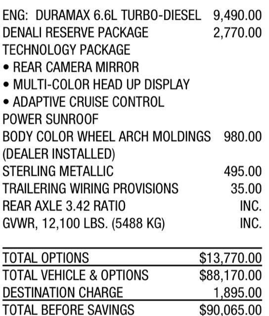 2024 GMC Sierra 3500 HD Denali
