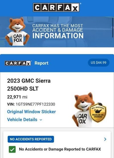 2023 GMC Sierra 2500 HD SLT