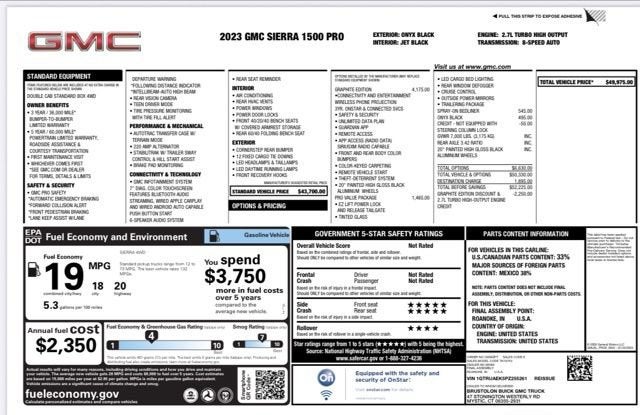 2023 GMC Sierra 1500 Pro