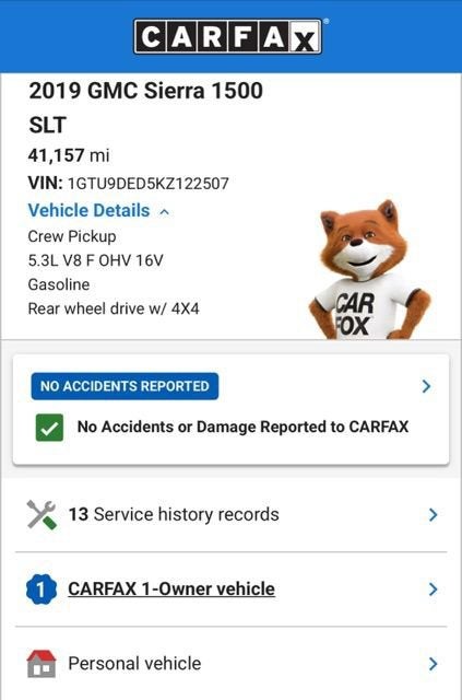 2019 GMC Sierra 1500 SLT
