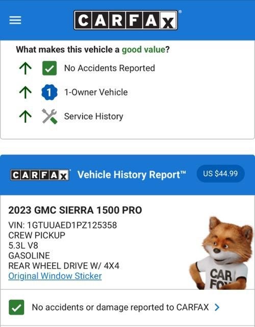 2023 GMC Sierra 1500 Pro