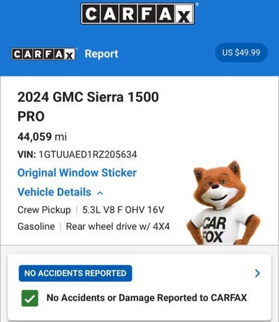 2024 GMC Sierra 1500 Pro