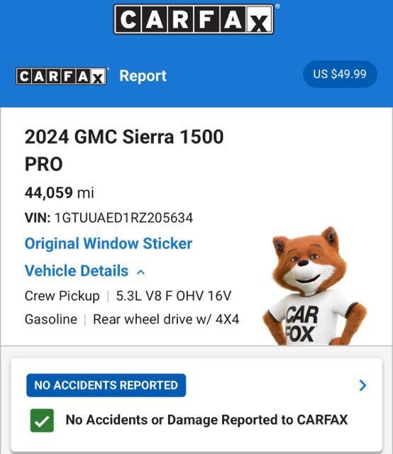 2024 GMC Sierra 1500 Pro