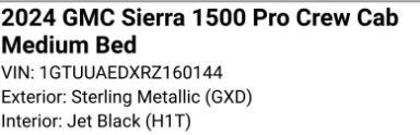 2024 GMC Sierra 1500 Pro