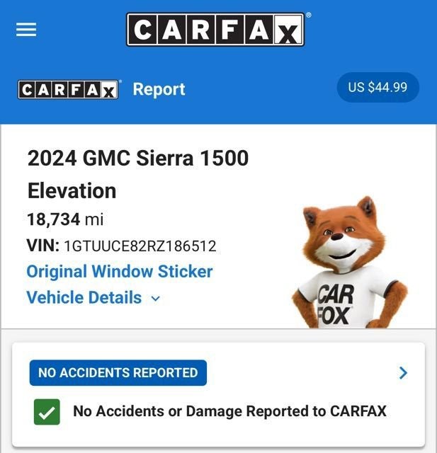 2024 GMC Sierra 1500 Elevation