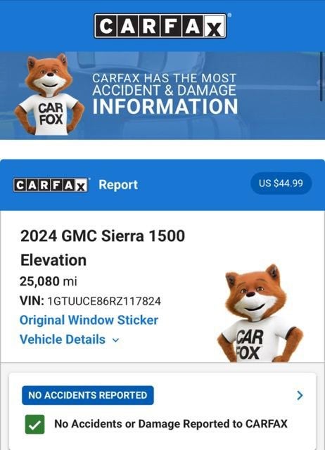 2024 GMC Sierra 1500 Elevation