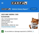 2025 GMC Sierra 1500 Elevation