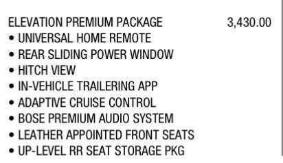 2026 GMC Sierra 1500 Elevation