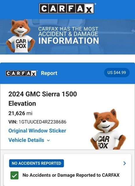 2024 GMC Sierra 1500 Elevation