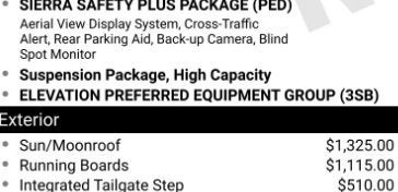 2025 GMC Sierra 1500 Elevation