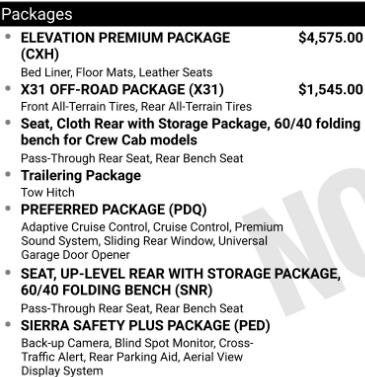 2025 GMC Sierra 1500 Elevation