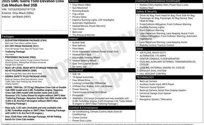 2025 GMC Sierra 1500 Elevation