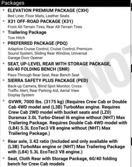 2025 GMC Sierra 1500 Elevation