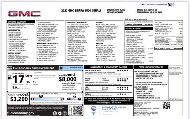 2023 GMC Sierra 1500 Denali