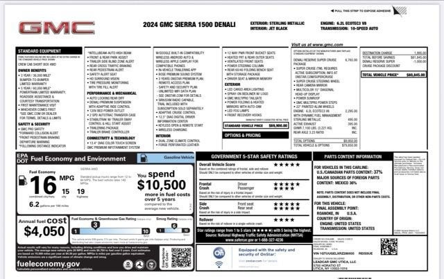 2024 GMC Sierra 1500 Denali