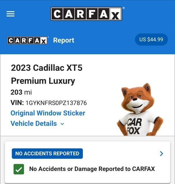 2023 Cadillac XT5 Premium Luxury