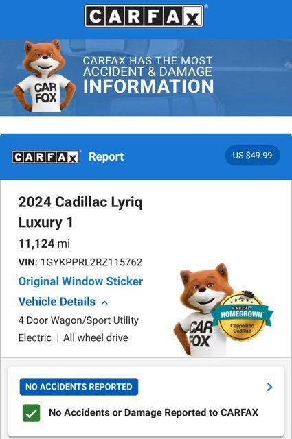2024 Cadillac LYRIQ Luxury 1