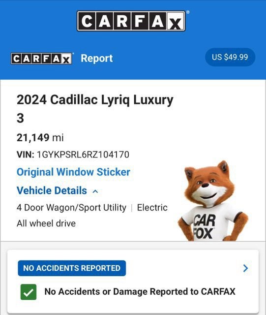 2024 Cadillac LYRIQ Luxury 3