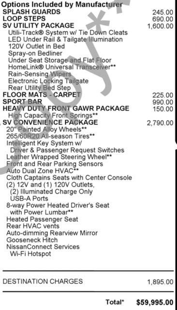 2023 Nissan Titan XD SV