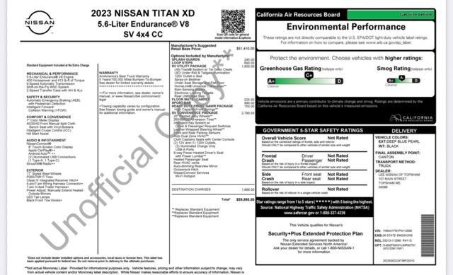 2023 Nissan Titan XD SV