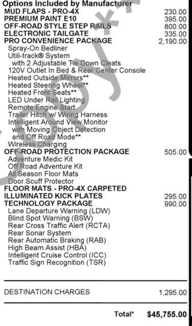 2023 Nissan Frontier Crew Cab PRO-4X 4x4