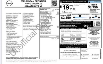 2023 Nissan Frontier PRO-4X