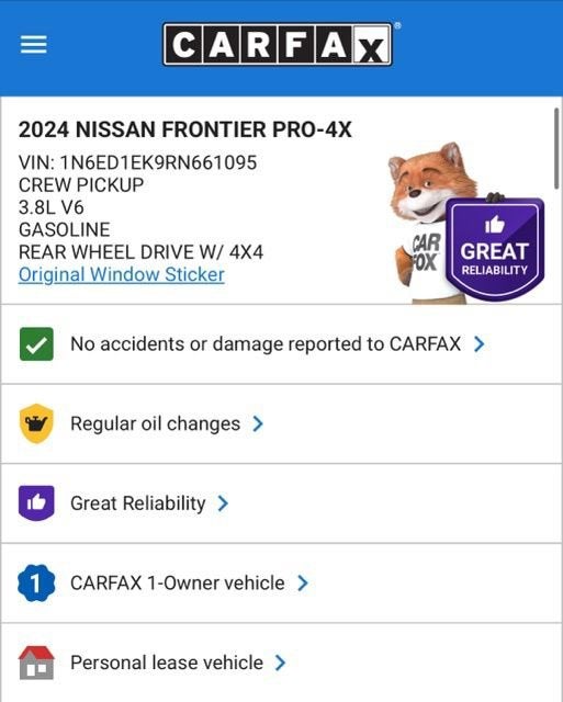2024 Nissan Frontier PRO-4X