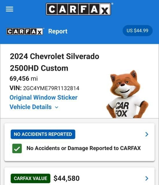 2024 Chevrolet Silverado 2500 HD Custom