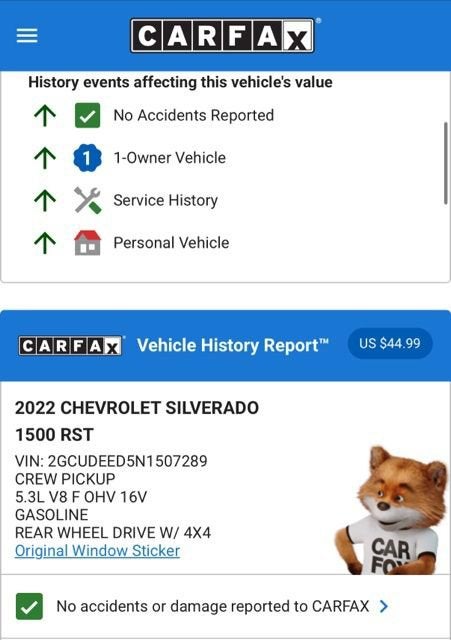 2022 Chevrolet Silverado 1500 RST