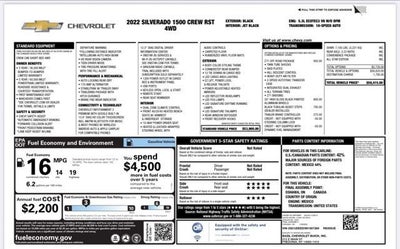 2022 Chevrolet Silverado 1500 RST