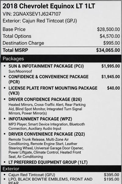 2018 Chevrolet Equinox LT