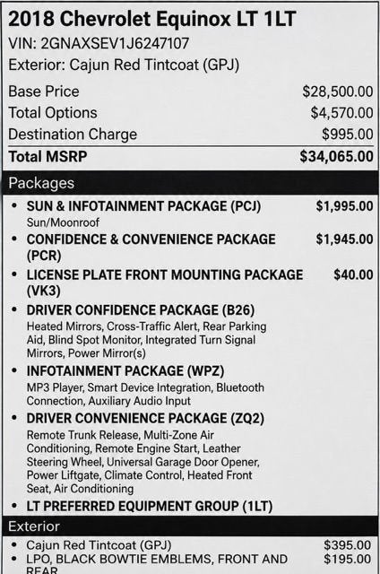 2018 Chevrolet Equinox LT