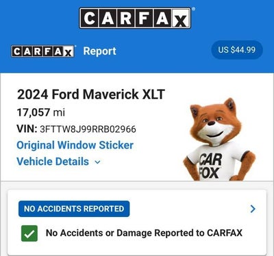 2024 Ford Maverick XLT