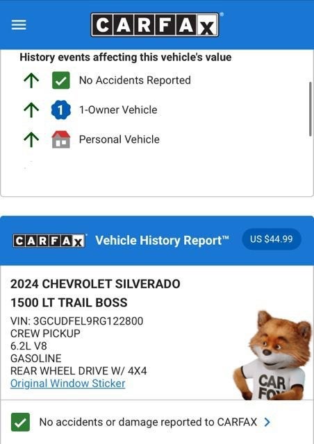 2024 Chevrolet Silverado 1500 LT Trail Boss