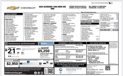 2025 Chevrolet Silverado 1500 ZR2
