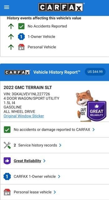 2022 GMC Terrain SLT