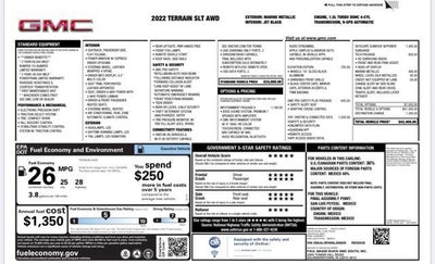2022 GMC Terrain SLT