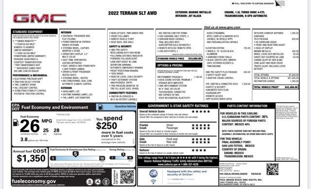 2022 GMC Terrain SLT