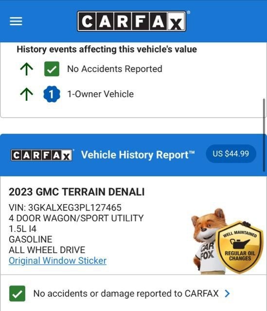 2023 GMC Terrain Denali