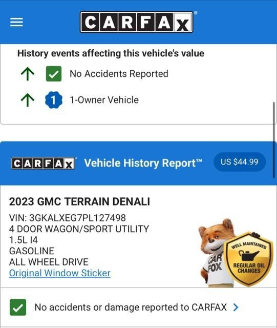 2023 GMC Terrain Denali