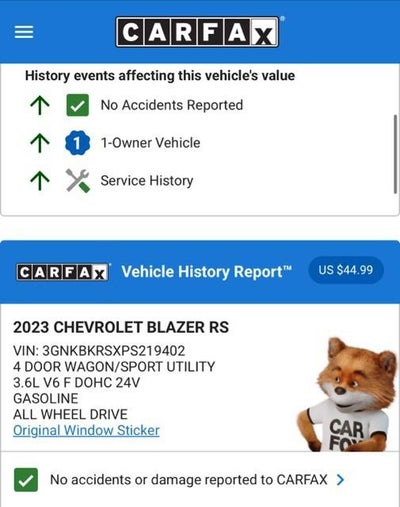 2023 Chevrolet Blazer RS