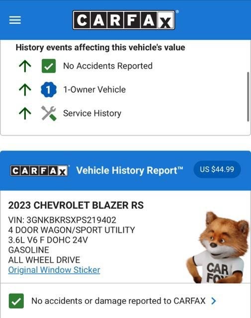 2023 Chevrolet Blazer RS