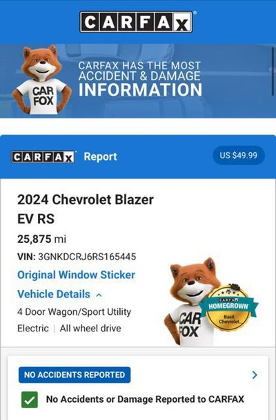 2024 Chevrolet Blazer EV RS