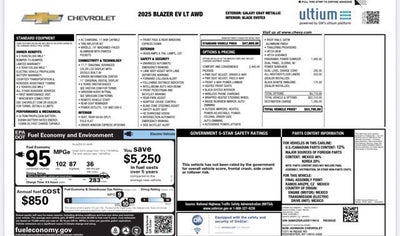 2025 Chevrolet Blazer EV LT