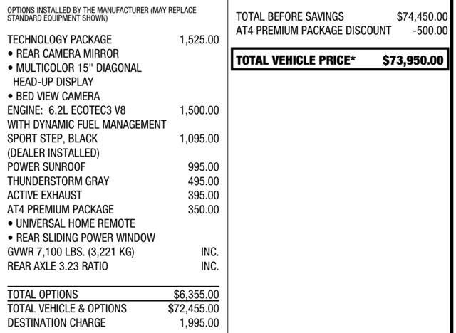 2024 GMC Sierra 1500 AT4