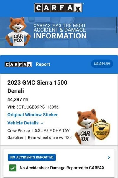 2023 GMC Sierra 1500 Denali