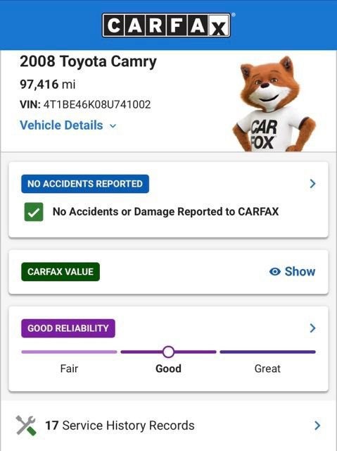 2008 Toyota Camry LE