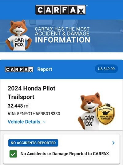 2024 Honda Pilot TrailSport
