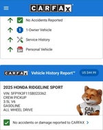 2025 Honda Ridgeline Sport